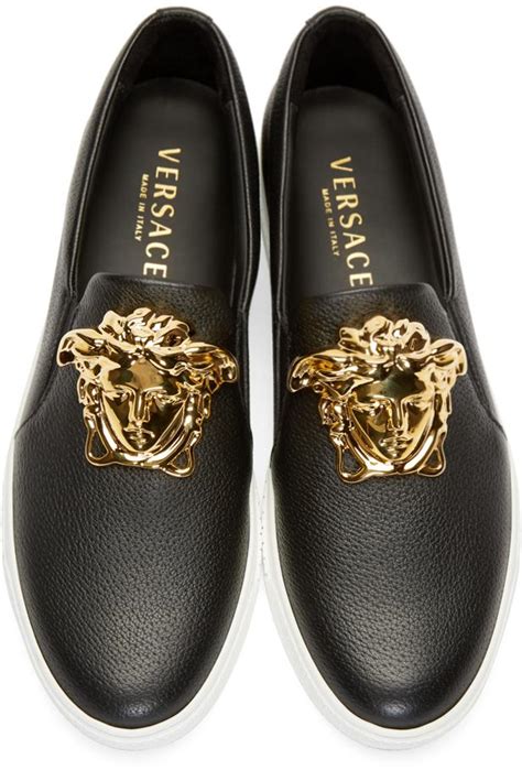 men versace couture shoes|versace men's medusa sneakers.